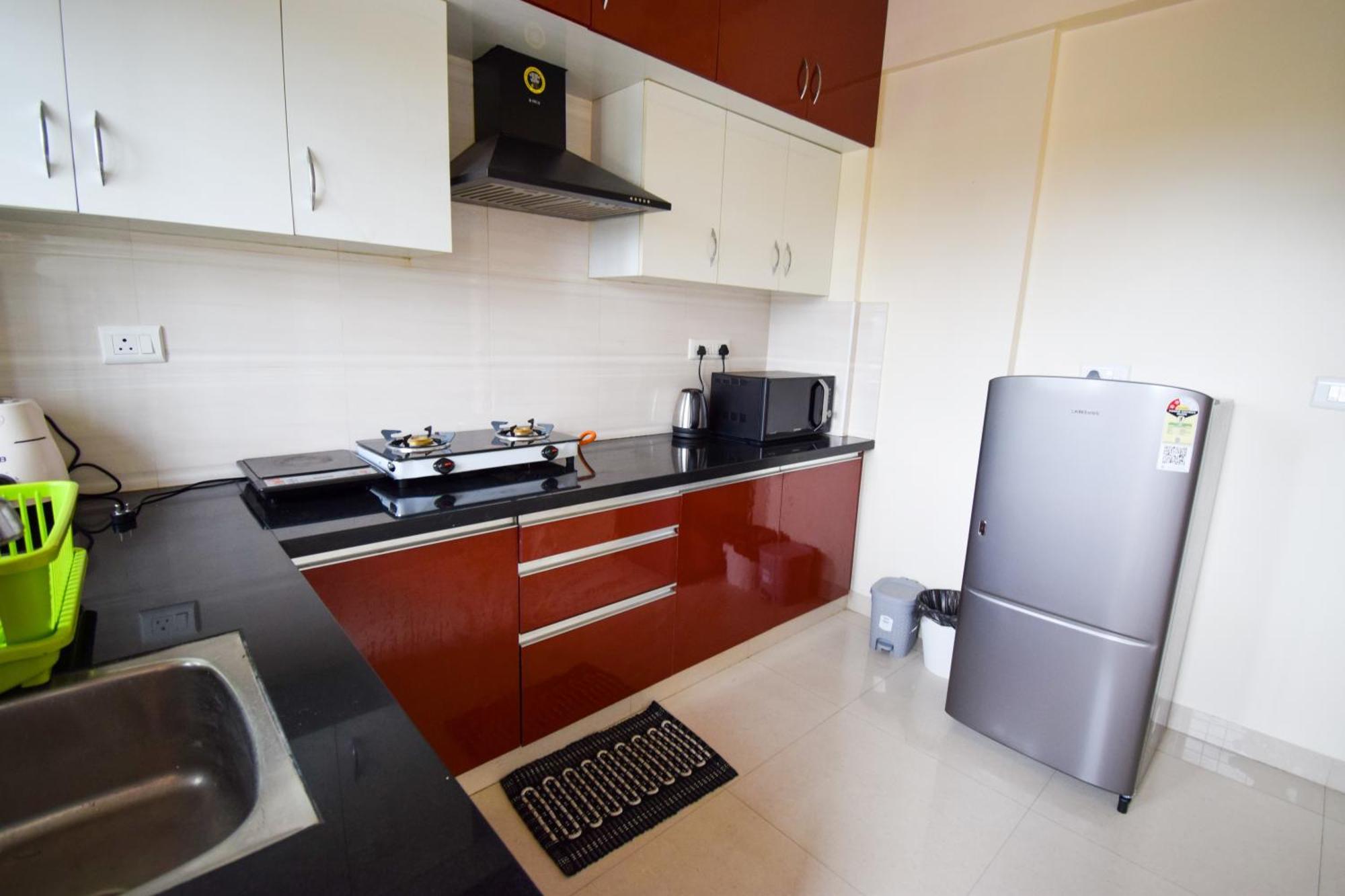 Staymazing-1,2 & 3 Bhk Ac Apartments In Hebbal-5Mins To Manyata-30Mins To Airport Bengalúr Exteriér fotografie